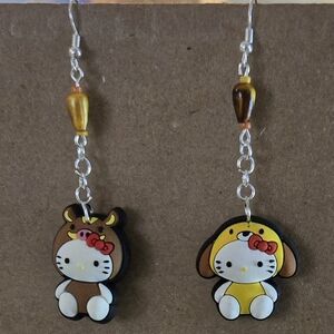 Cute Animal Character Earrings